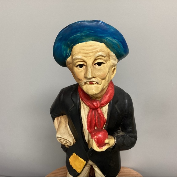 Vintage - Made In Japan - Huge Ceramic Crafted Old Man & Dog Sculpture - Rare - Picture 7 of 15